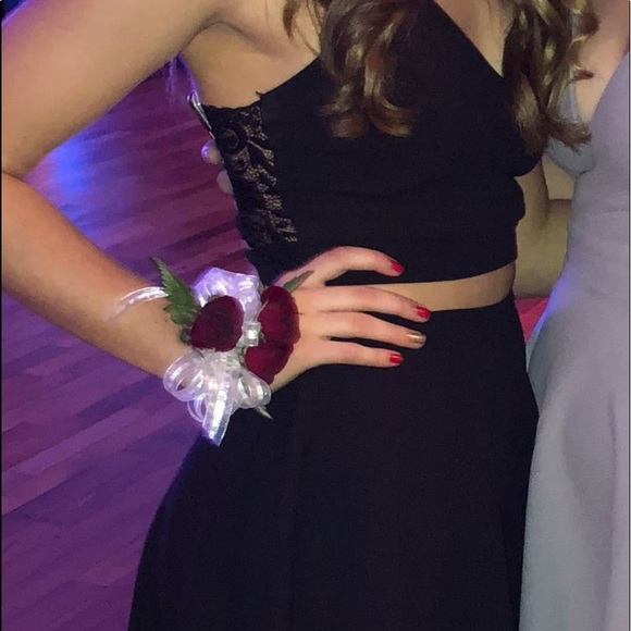 2 Piece Little Black Dress - Picture 5 of 5